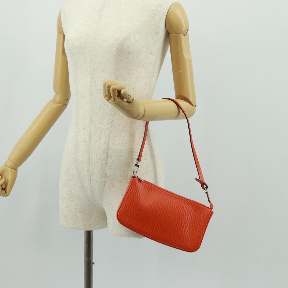 LOUIS VUITTON Epi Pochette Accessoires Accessory Pouch Pimon LV Auth 163702V