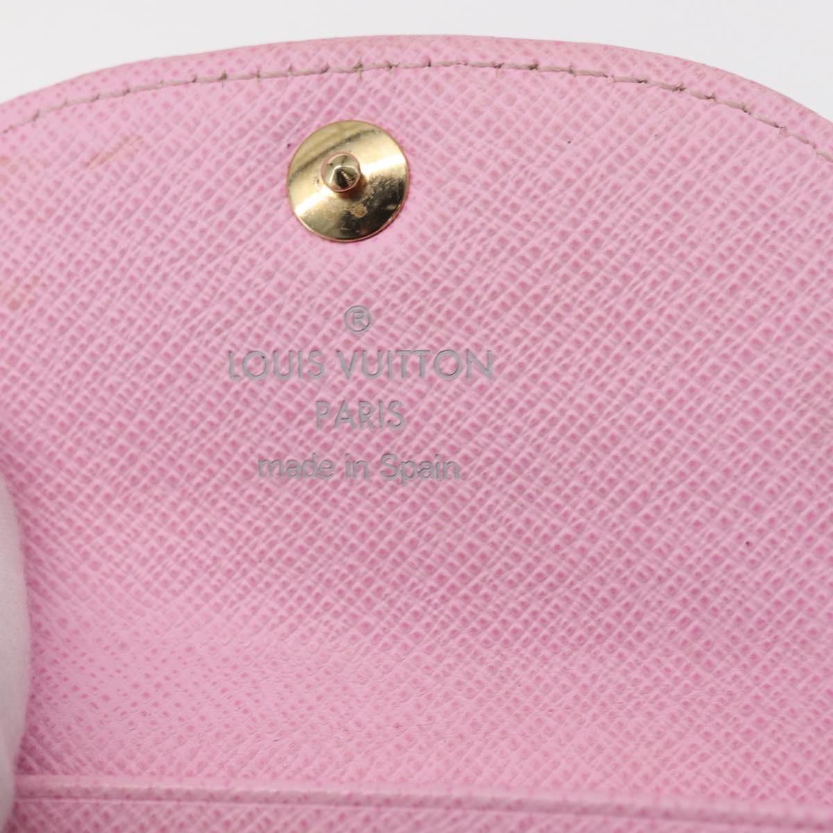 LOUIS VUITTON Multicolor Anvelop Cult De Vuitto Case White M66557 LV Auth 163712V