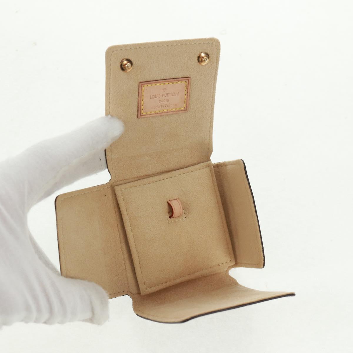 LOUIS VUITTON Monogram Jewelry case Jewelry Box LV Auth 163719V