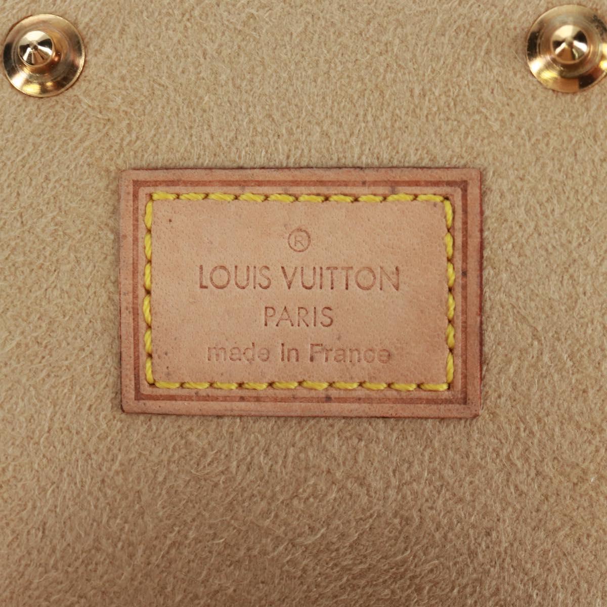 LOUIS VUITTON Monogram Jewelry case Jewelry Box LV Auth 163719V