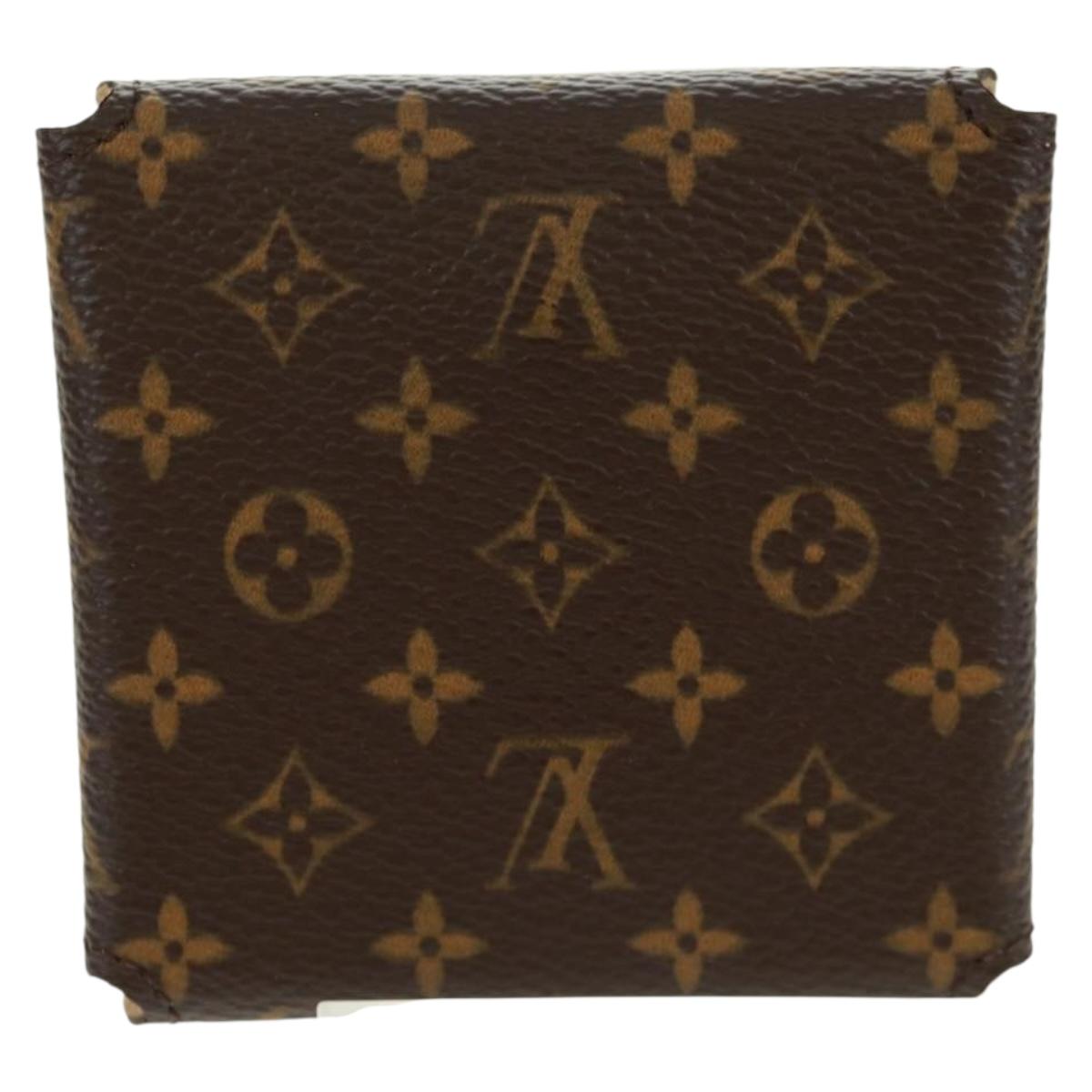 LOUIS VUITTON Monogram Jewelry case Jewelry Box LV Auth 163719V