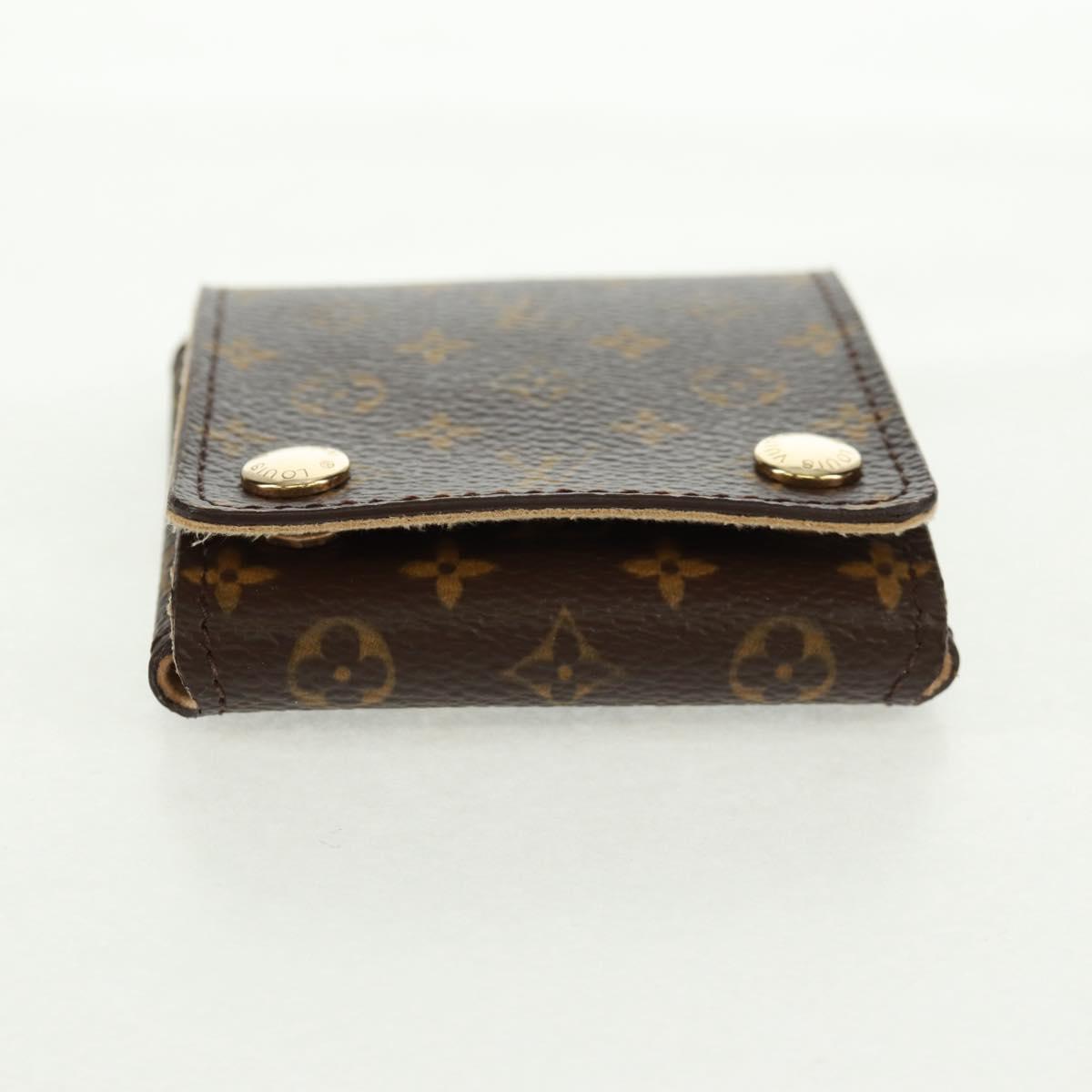 LOUIS VUITTON Monogram Jewelry case Jewelry Box LV Auth 163719V