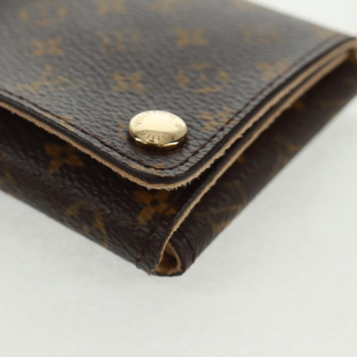 LOUIS VUITTON Monogram Jewelry case Jewelry Box LV Auth 163719V