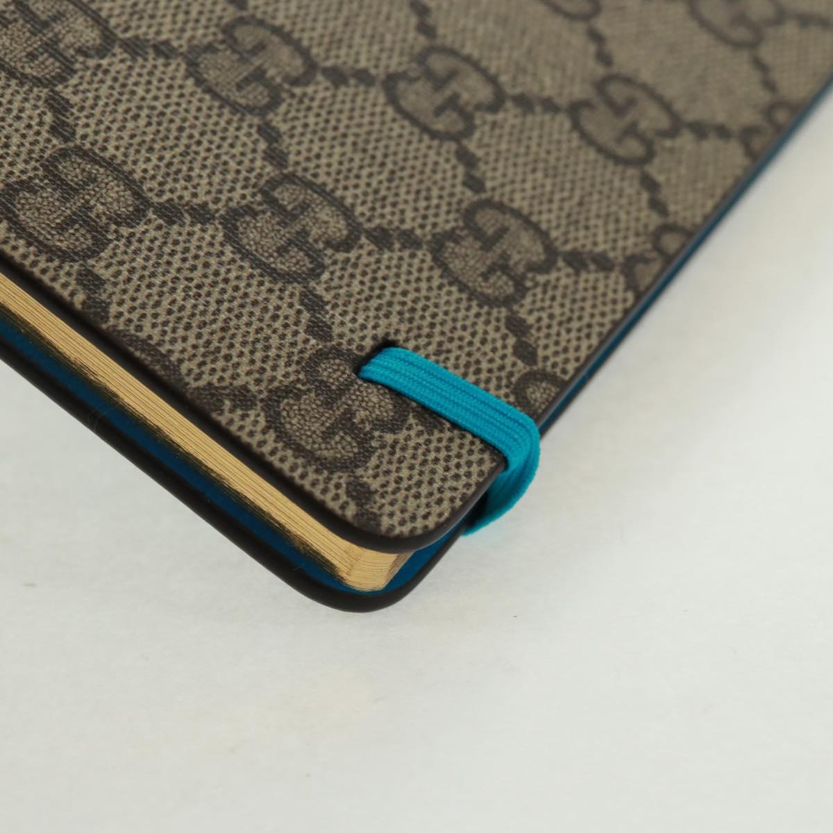 GUCCI GG Supreme Disney Note PVC Beige Auth 163733M