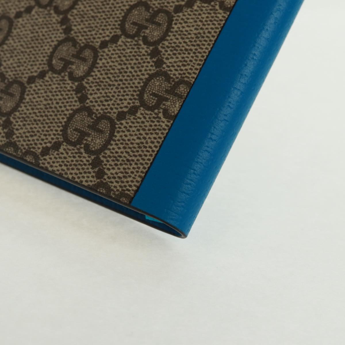 GUCCI GG Supreme Disney Note PVC Beige Auth 163733M