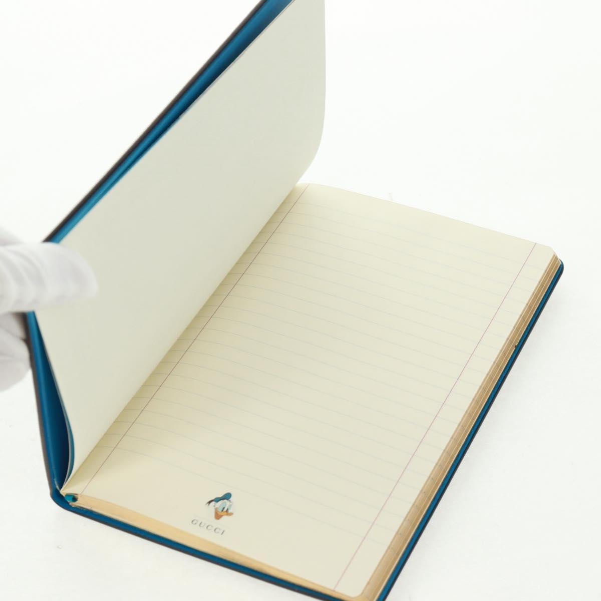 GUCCI GG Supreme Disney Note PVC Beige Auth 163733M