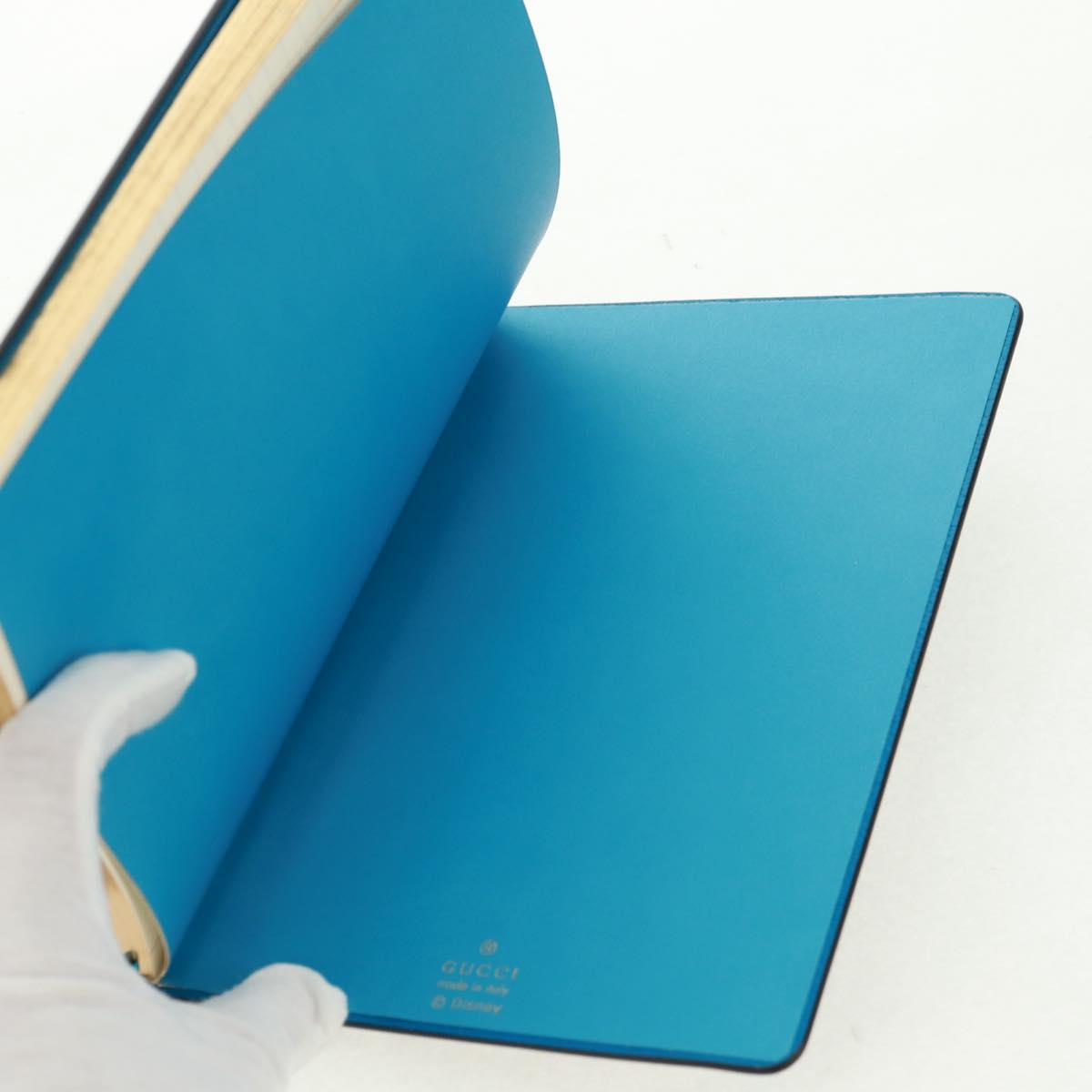GUCCI GG Supreme Disney Note PVC Beige Auth 163733M