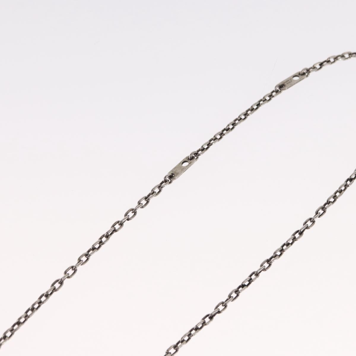 LOUIS VUITTON LV Printed Initials Turquoise Necklace M68904 LV Auth 163744SAM