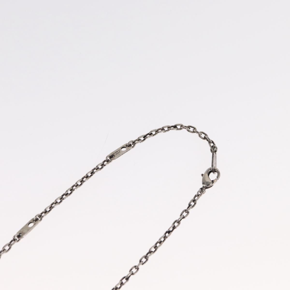 LOUIS VUITTON LV Printed Initials Turquoise Necklace M68904 LV Auth 163744SAM