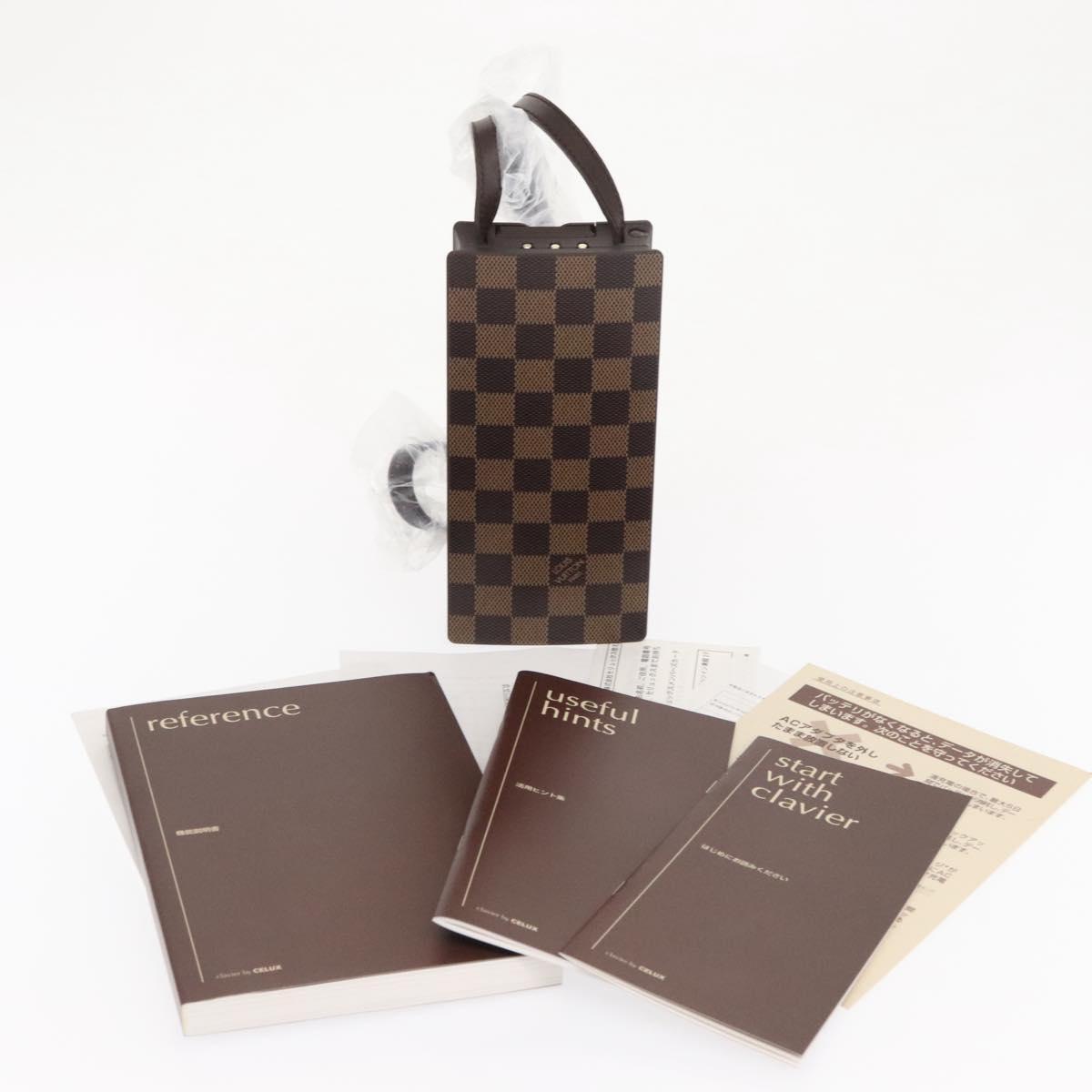 LOUIS VUITTON Damier Ebene 2003 Customers Only Se Clavier Windows Auth 163752SM