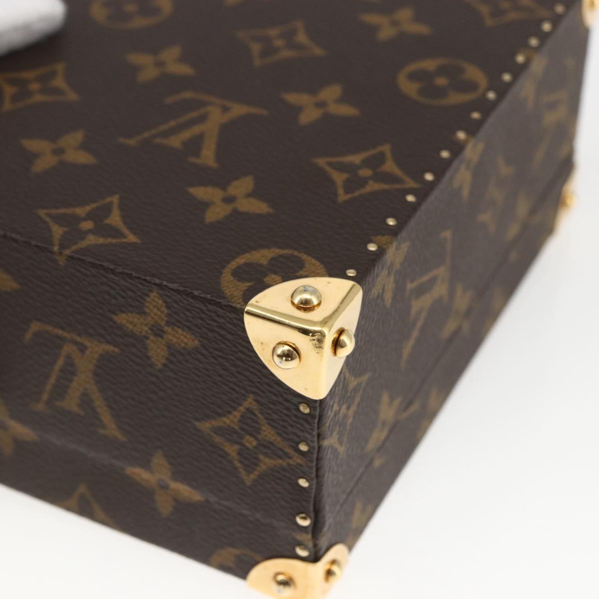 LOUIS VUITTON Monogram Panda Jewelry Box M92478 LV Auth 163753SM