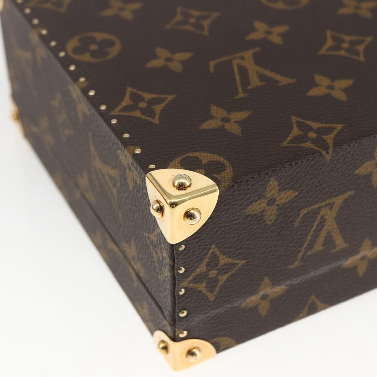 LOUIS VUITTON Monogram Panda Jewelry Box M92478 LV Auth 163753SM