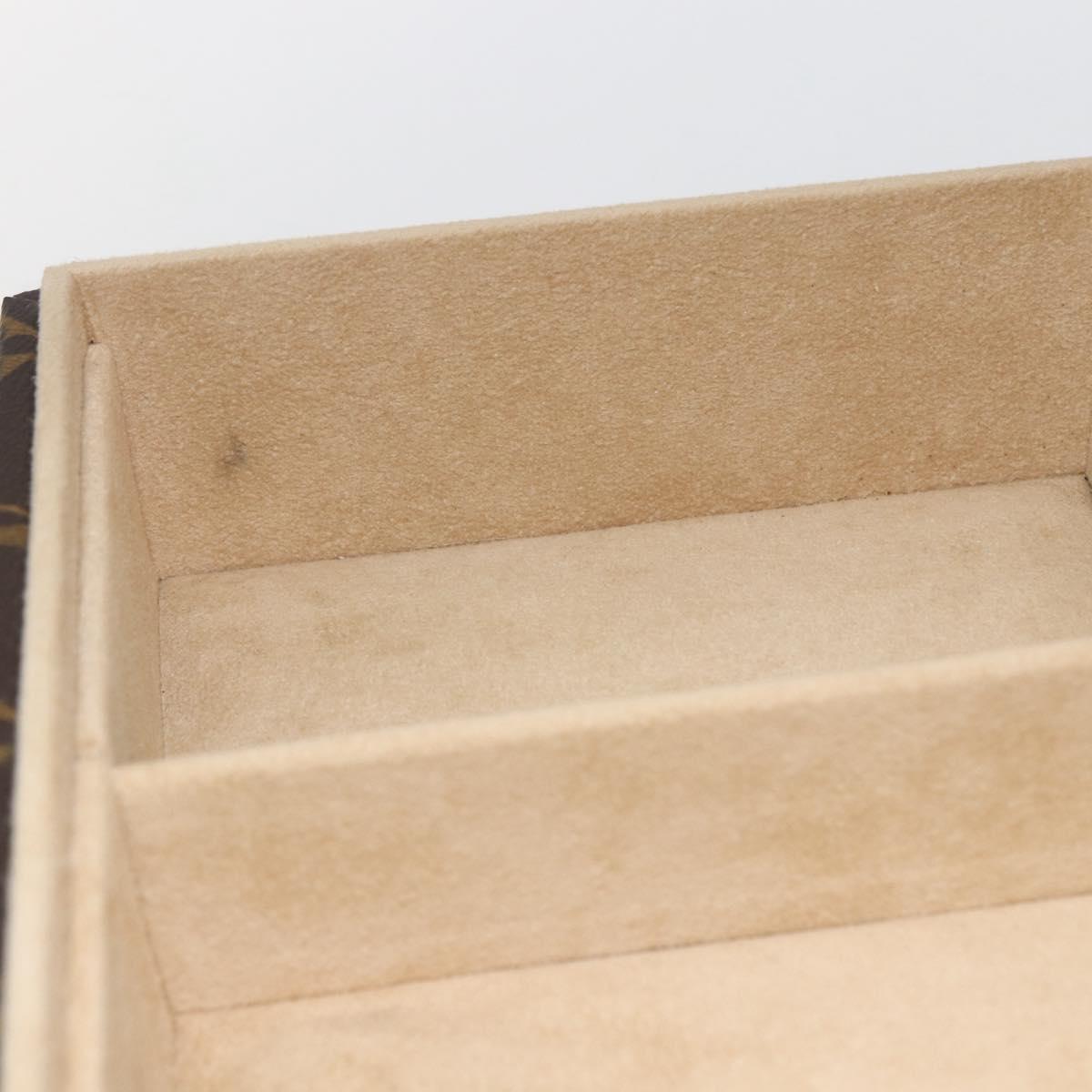 LOUIS VUITTON Monogram Panda Jewelry Box M92478 LV Auth 163753SM