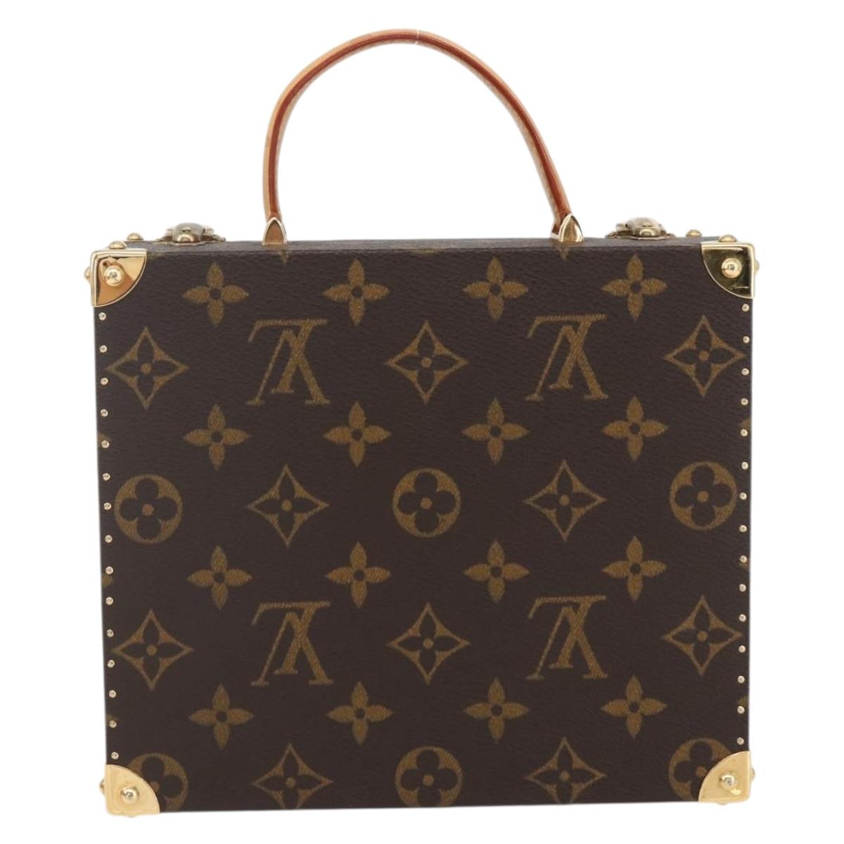 LOUIS VUITTON Monogram Panda Jewelry Box M92478 LV Auth 163753SM