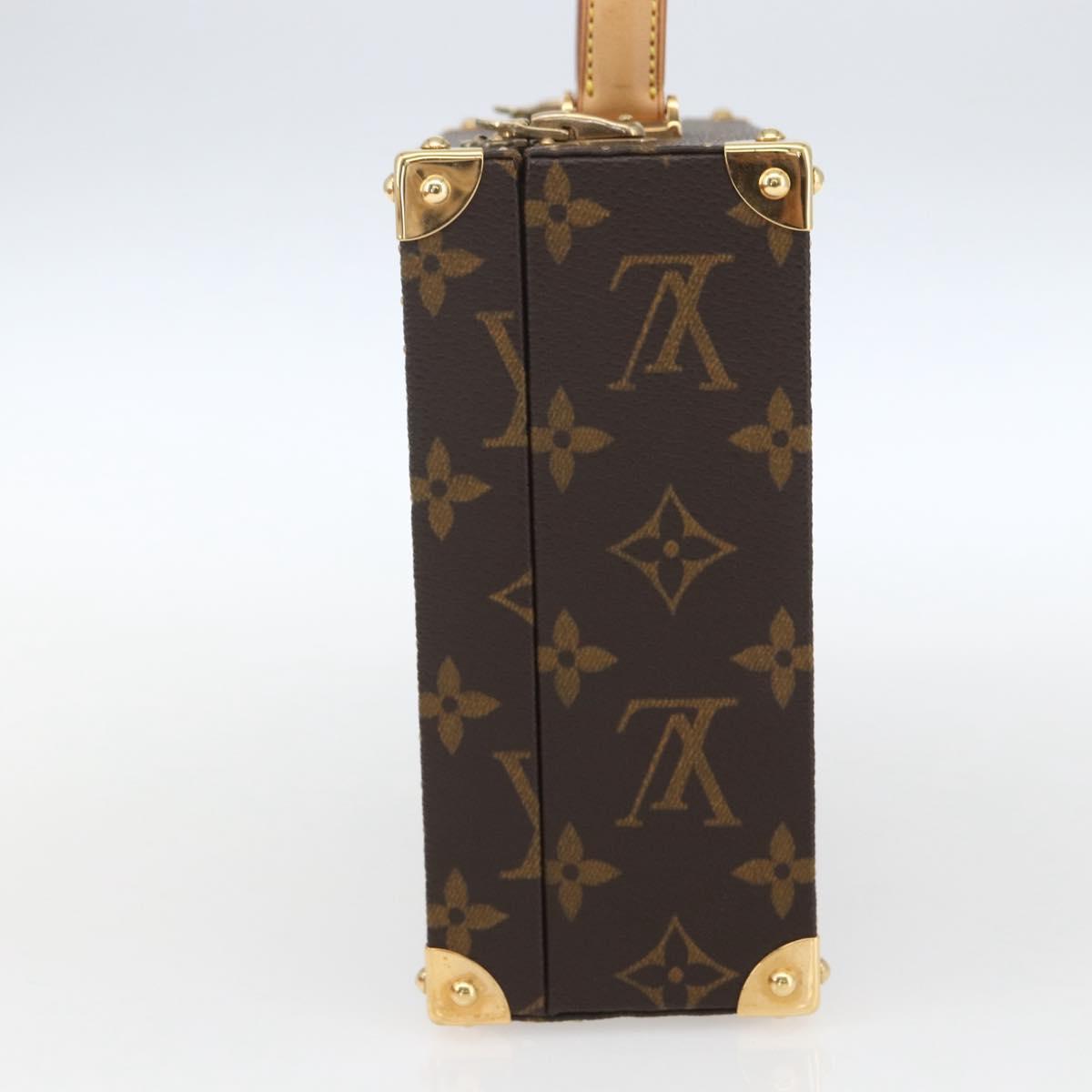 LOUIS VUITTON Monogram Panda Jewelry Box M92478 LV Auth 163753SM