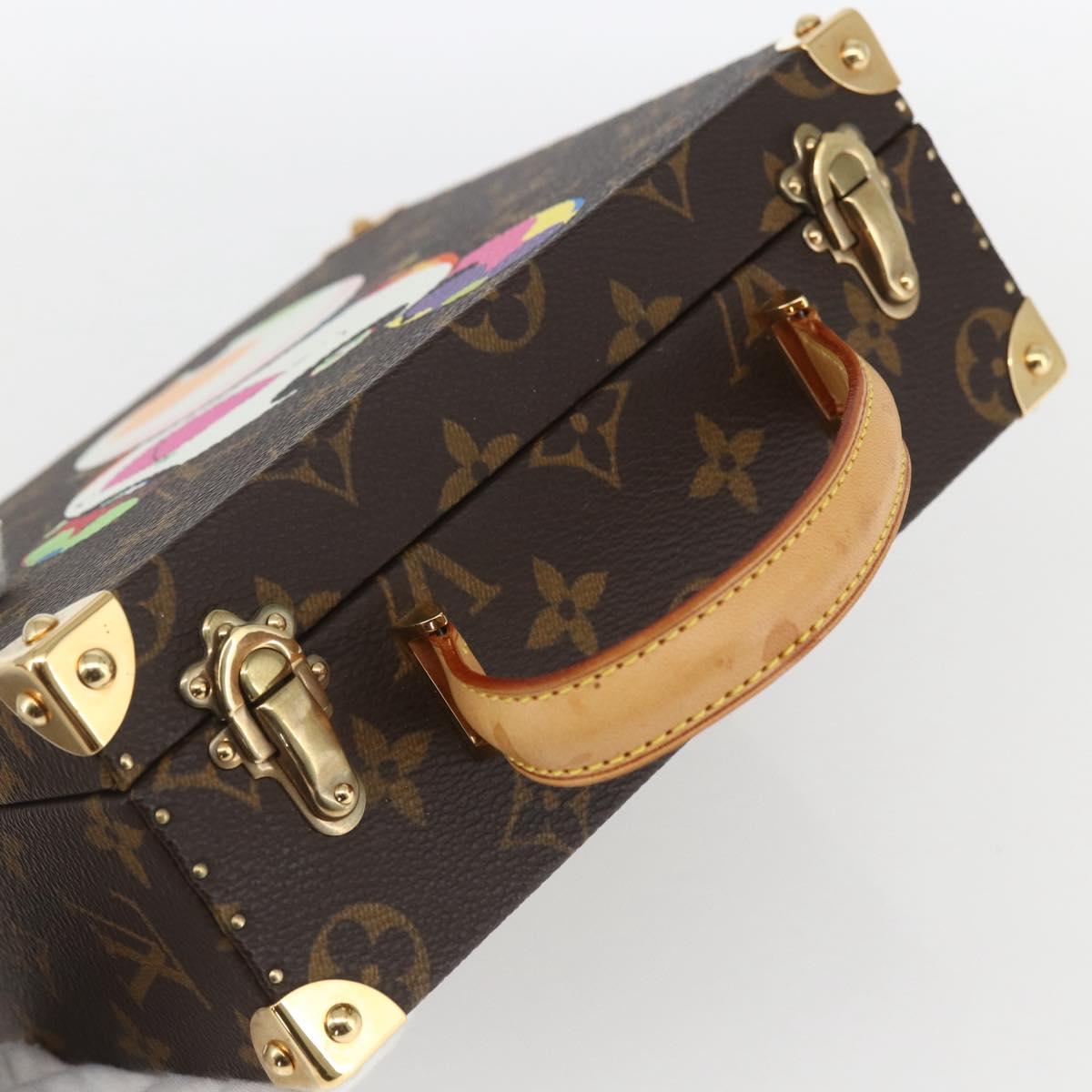 LOUIS VUITTON Monogram Panda Jewelry Box M92478 LV Auth 163753SM