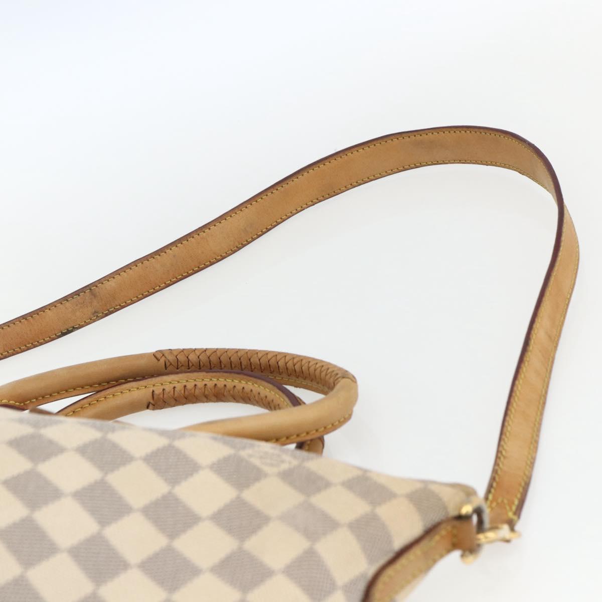 LOUIS VUITTON Damier Azur Riviera MM Hand Bag 2way N48252 LV Auth 163765