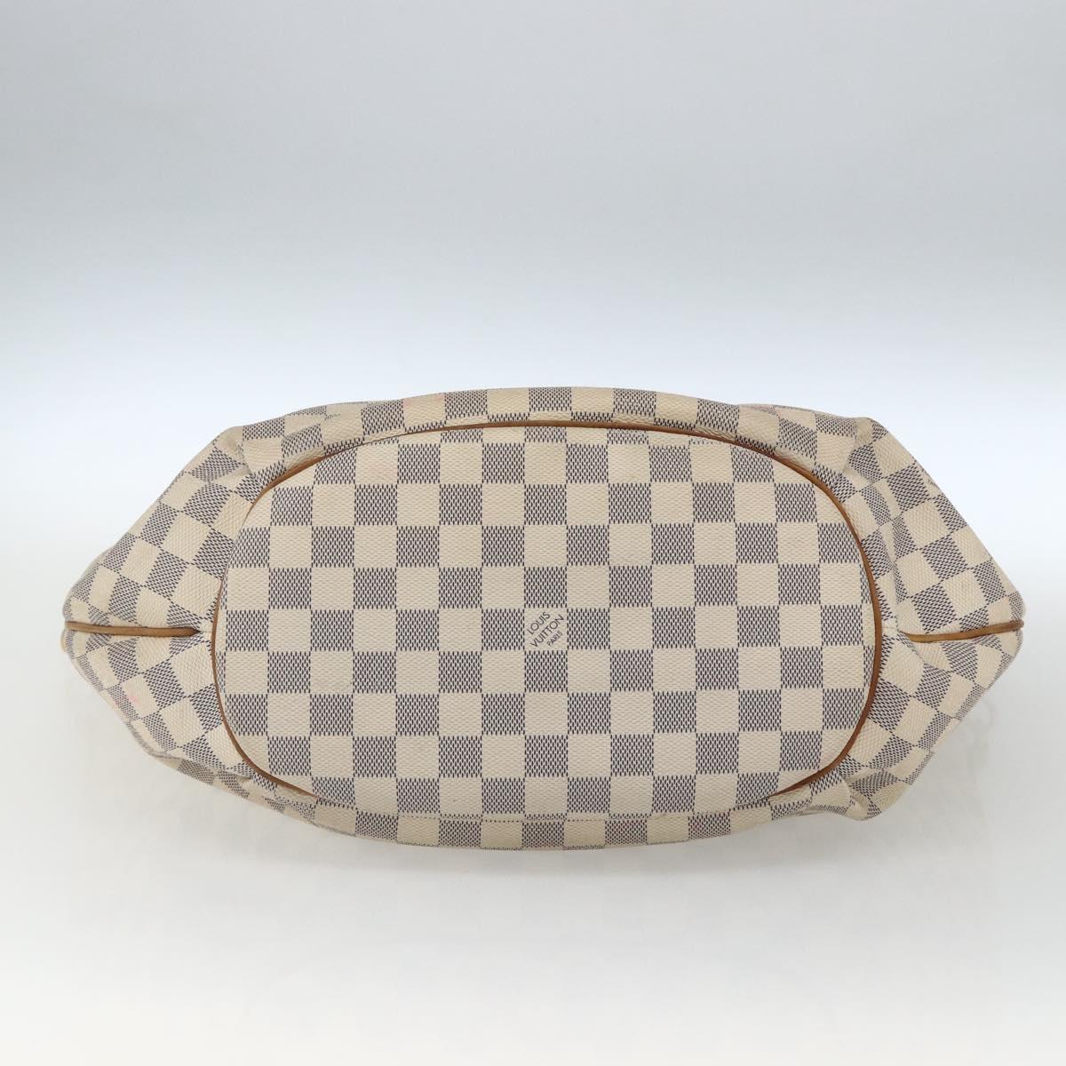 LOUIS VUITTON Damier Azur Riviera MM Hand Bag 2way N48252 LV Auth 163765
