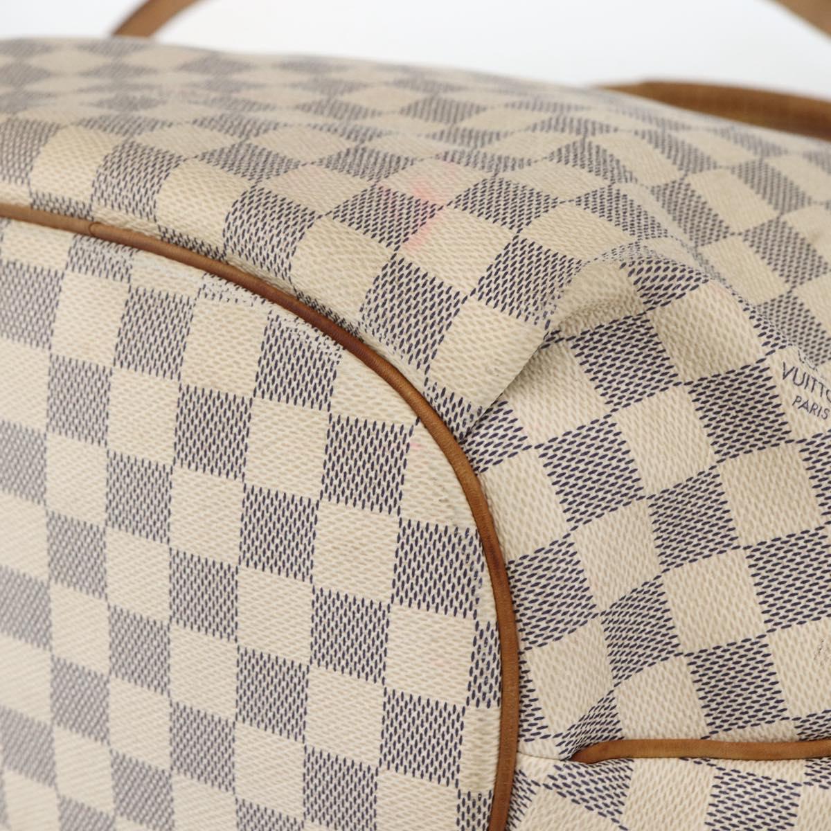 LOUIS VUITTON Damier Azur Riviera MM Hand Bag 2way N48252 LV Auth 163765