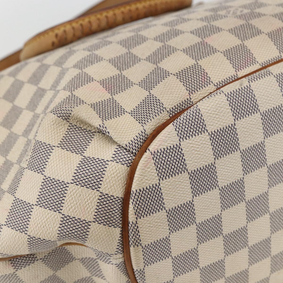 LOUIS VUITTON Damier Azur Riviera MM Hand Bag 2way N48252 LV Auth 163765