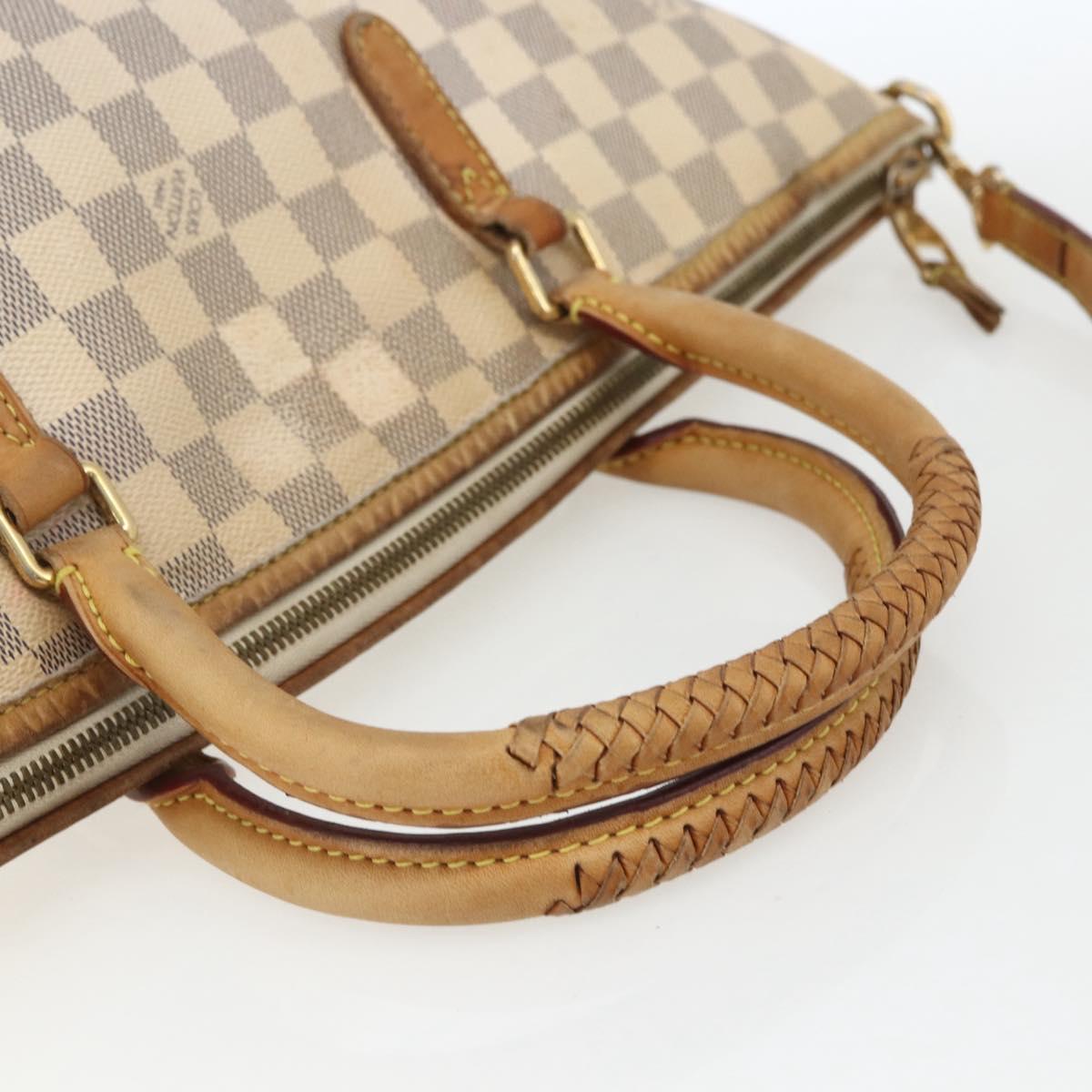 LOUIS VUITTON Damier Azur Riviera MM Hand Bag 2way N48252 LV Auth 163765