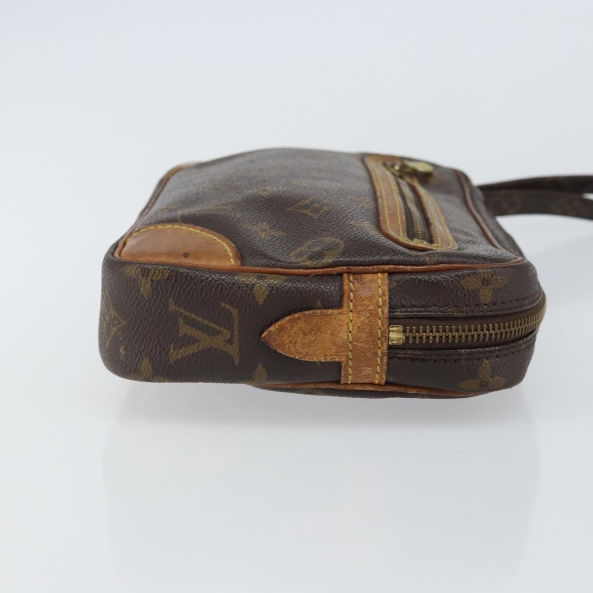 LOUIS VUITTON Monogram Marly Dragonne GM Clutch Bag M51825 LV Auth 163772