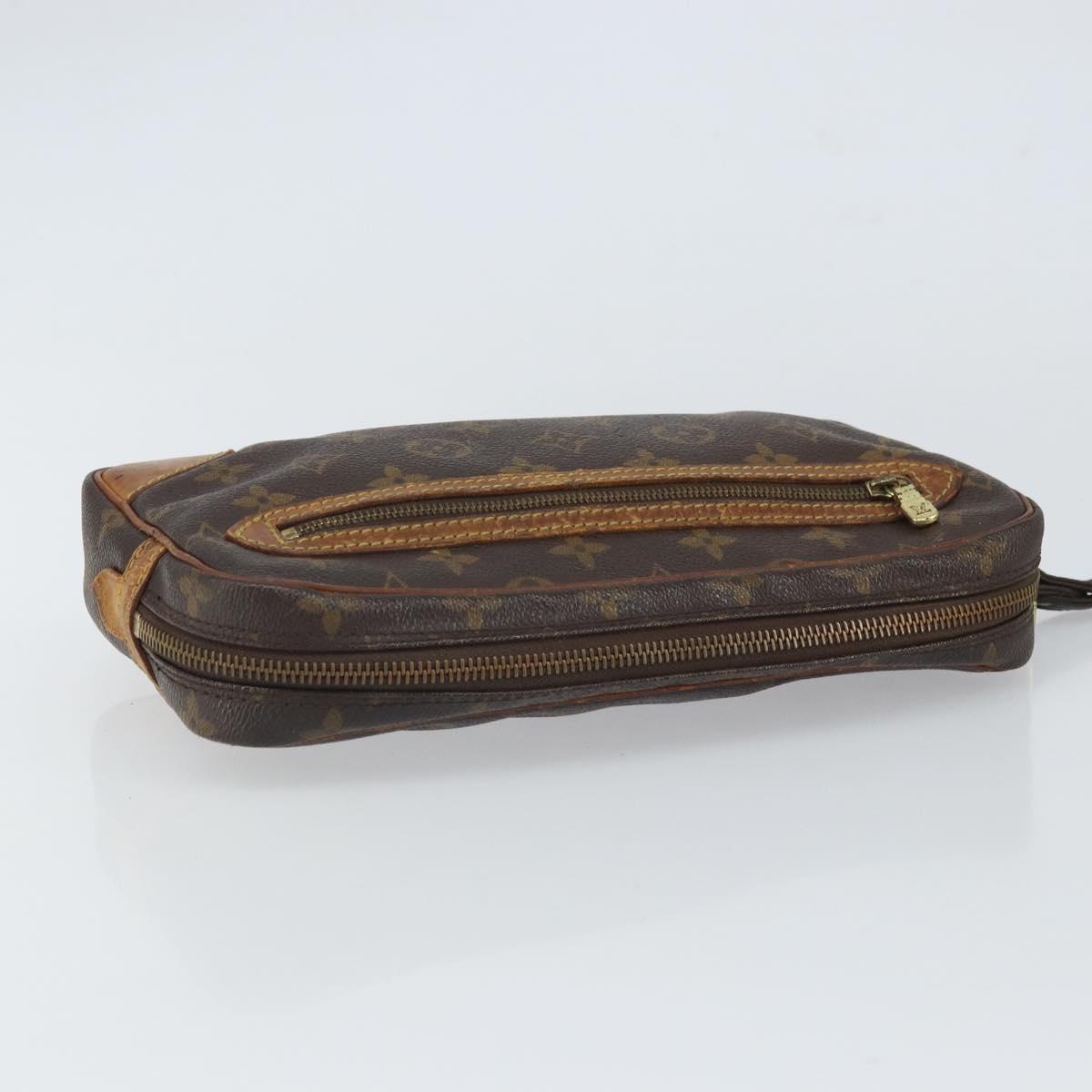 LOUIS VUITTON Monogram Marly Dragonne GM Clutch Bag M51825 LV Auth 163772