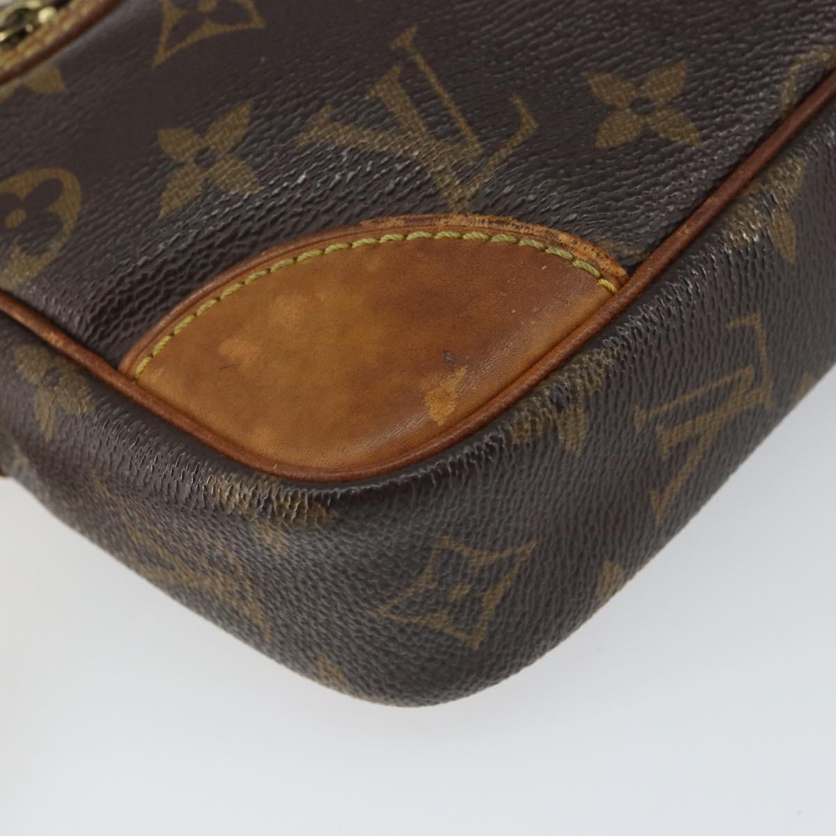 LOUIS VUITTON Monogram Marly Dragonne GM Clutch Bag M51825 LV Auth 163772
