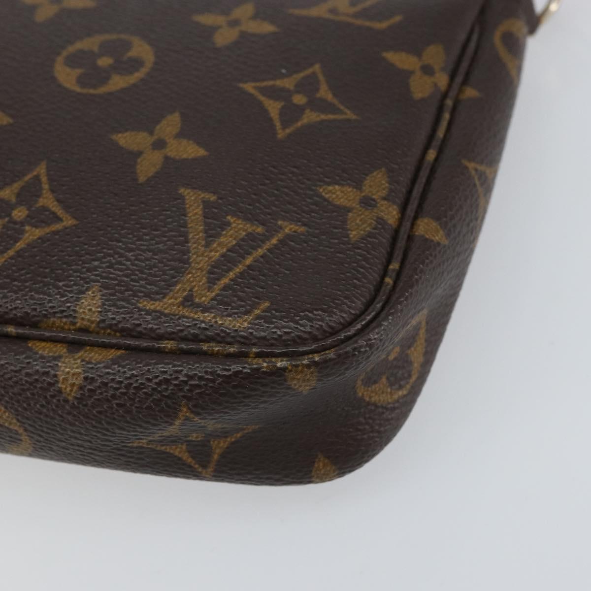 LOUIS VUITTON Monogram Pochette Accessoires Pouch M51980 LV Auth 163774