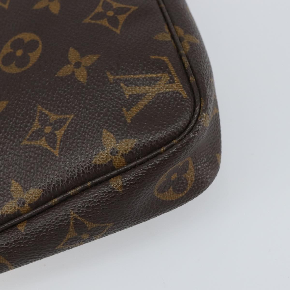 LOUIS VUITTON Monogram Pochette Accessoires Pouch M51980 LV Auth 163774