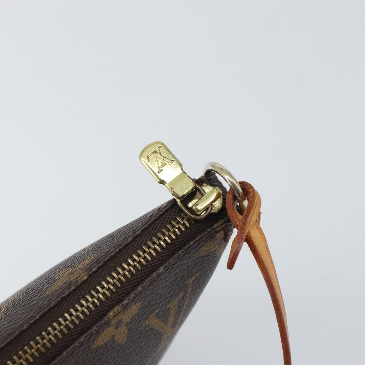 LOUIS VUITTON Monogram Pochette Accessoires Pouch M51980 LV Auth 163774