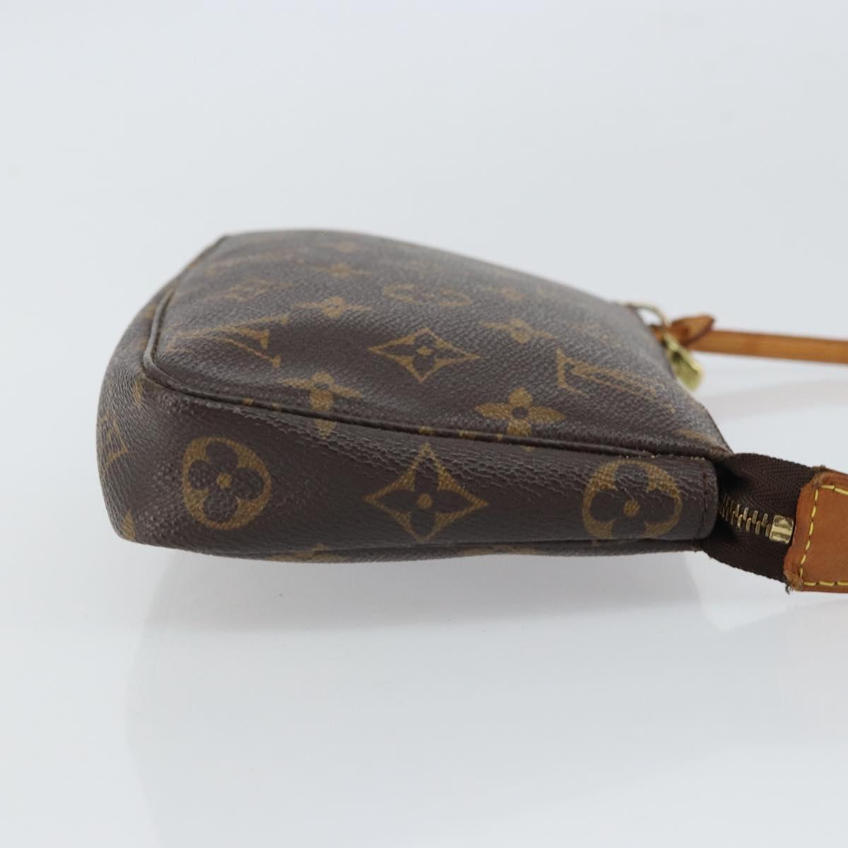 LOUIS VUITTON Monogram Pochette Accessoires Pouch M51980 LV Auth 163774