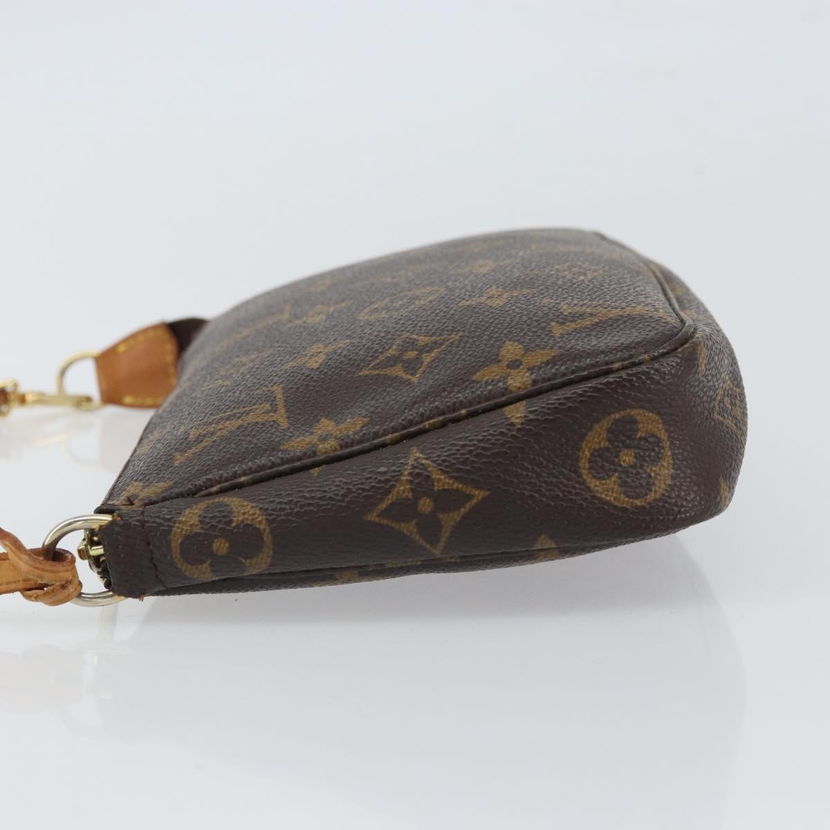LOUIS VUITTON Monogram Pochette Accessoires Pouch M51980 LV Auth 163774