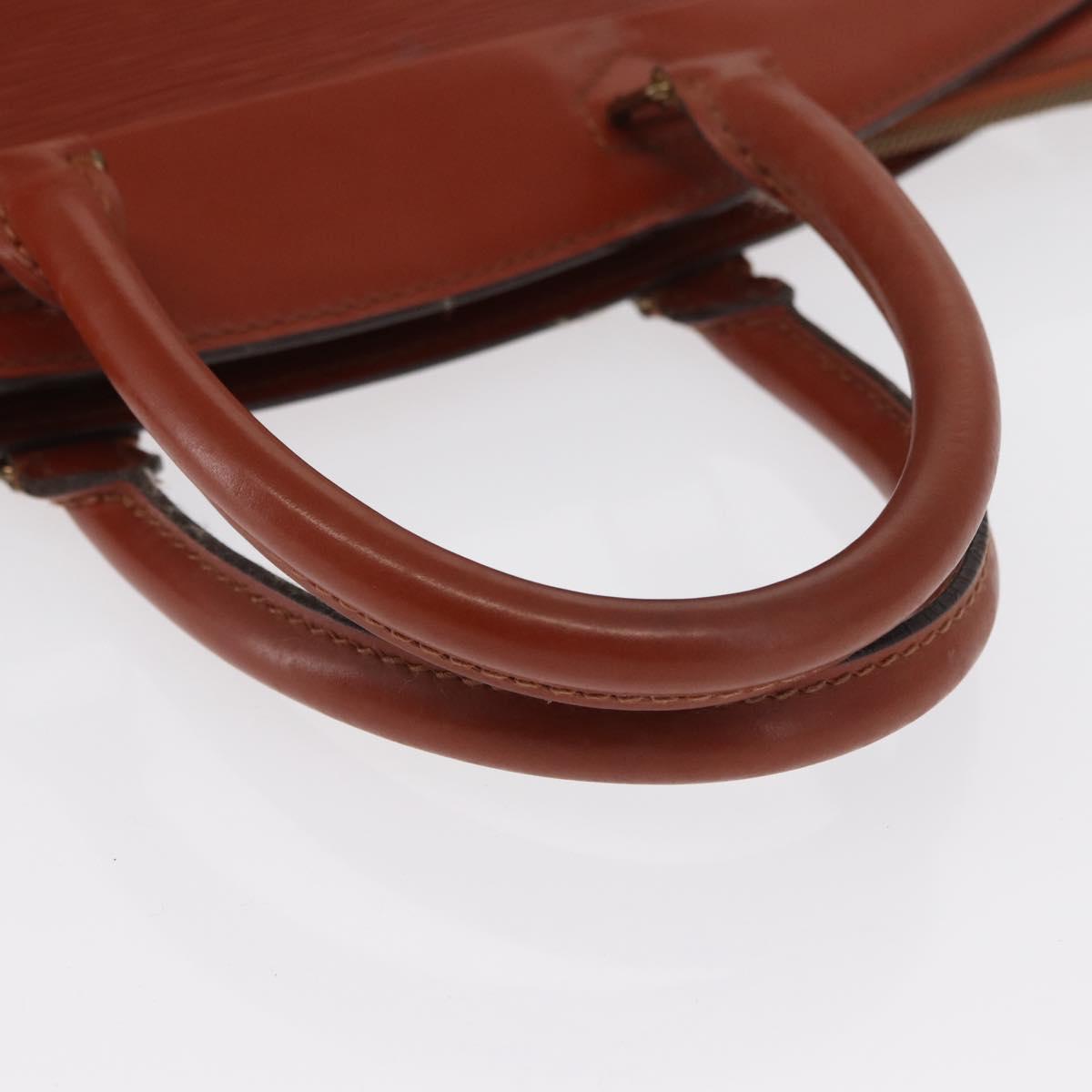 LOUIS VUITTON Epi Riviera Hand Bag Brown M48183 LV Auth 163793