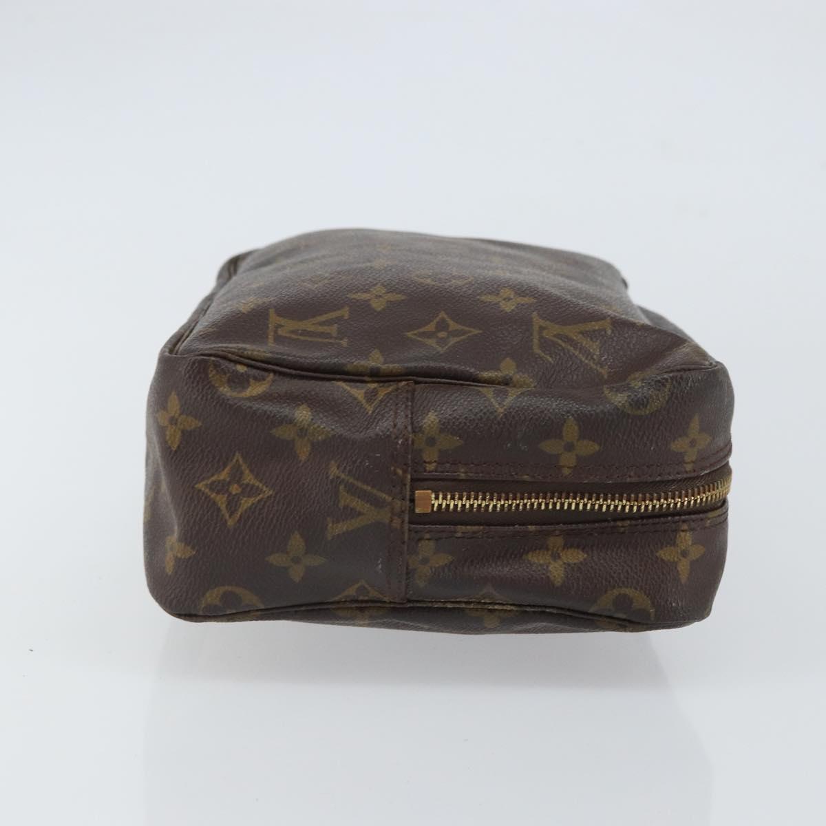 LOUIS VUITTON Monogram Trousse Toilette 28 Clutch Bag M47522 LV Auth 163795