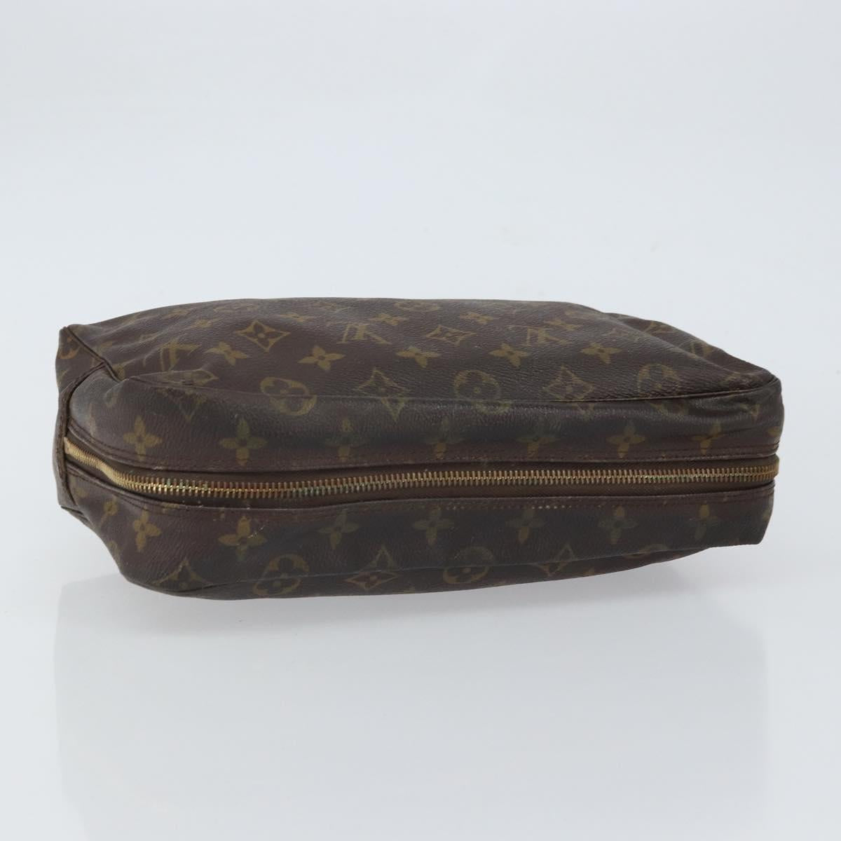 LOUIS VUITTON Monogram Trousse Toilette 28 Clutch Bag M47522 LV Auth 163795
