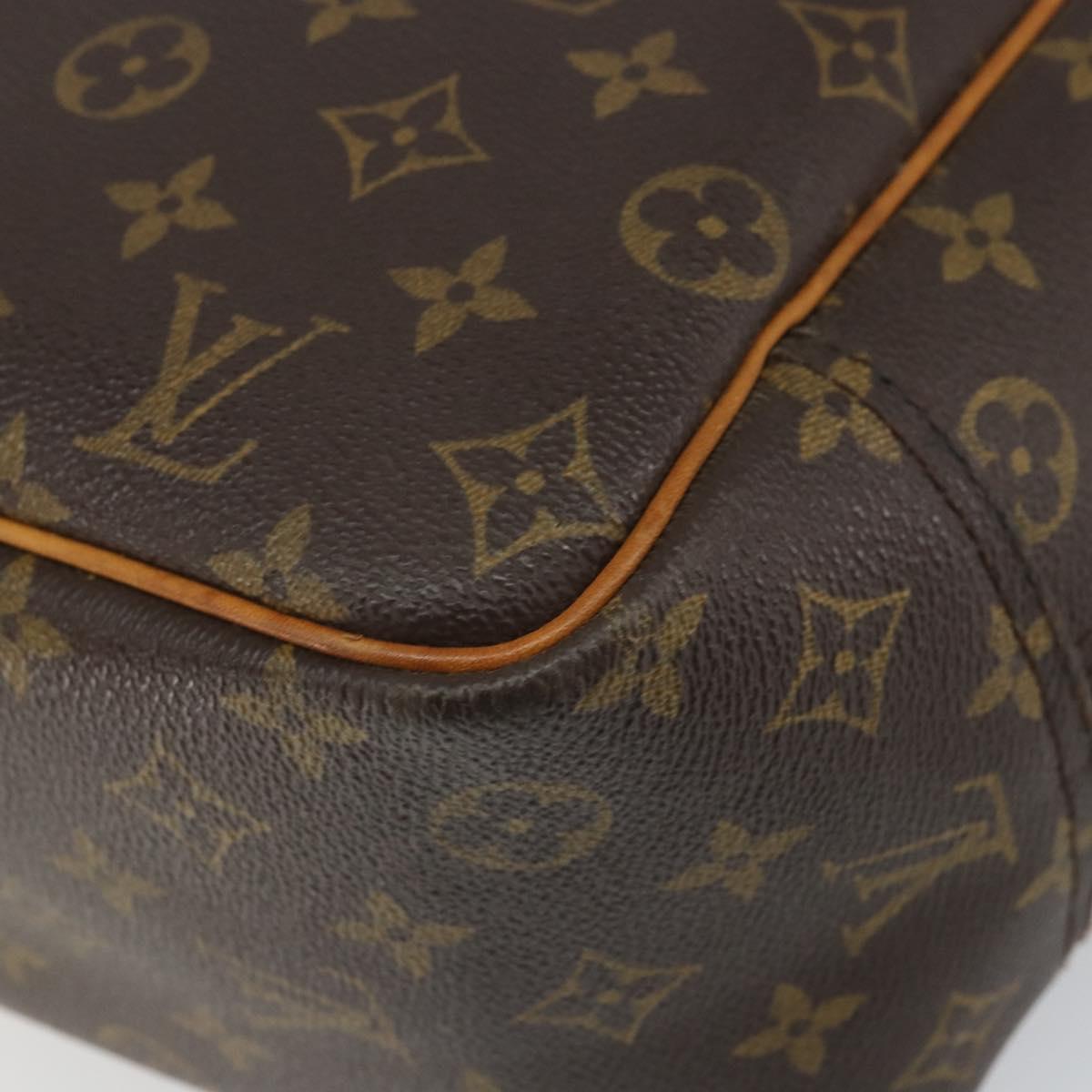 LOUIS VUITTON Monogram Deauville Hand Bag M47270 LV Auth 163797