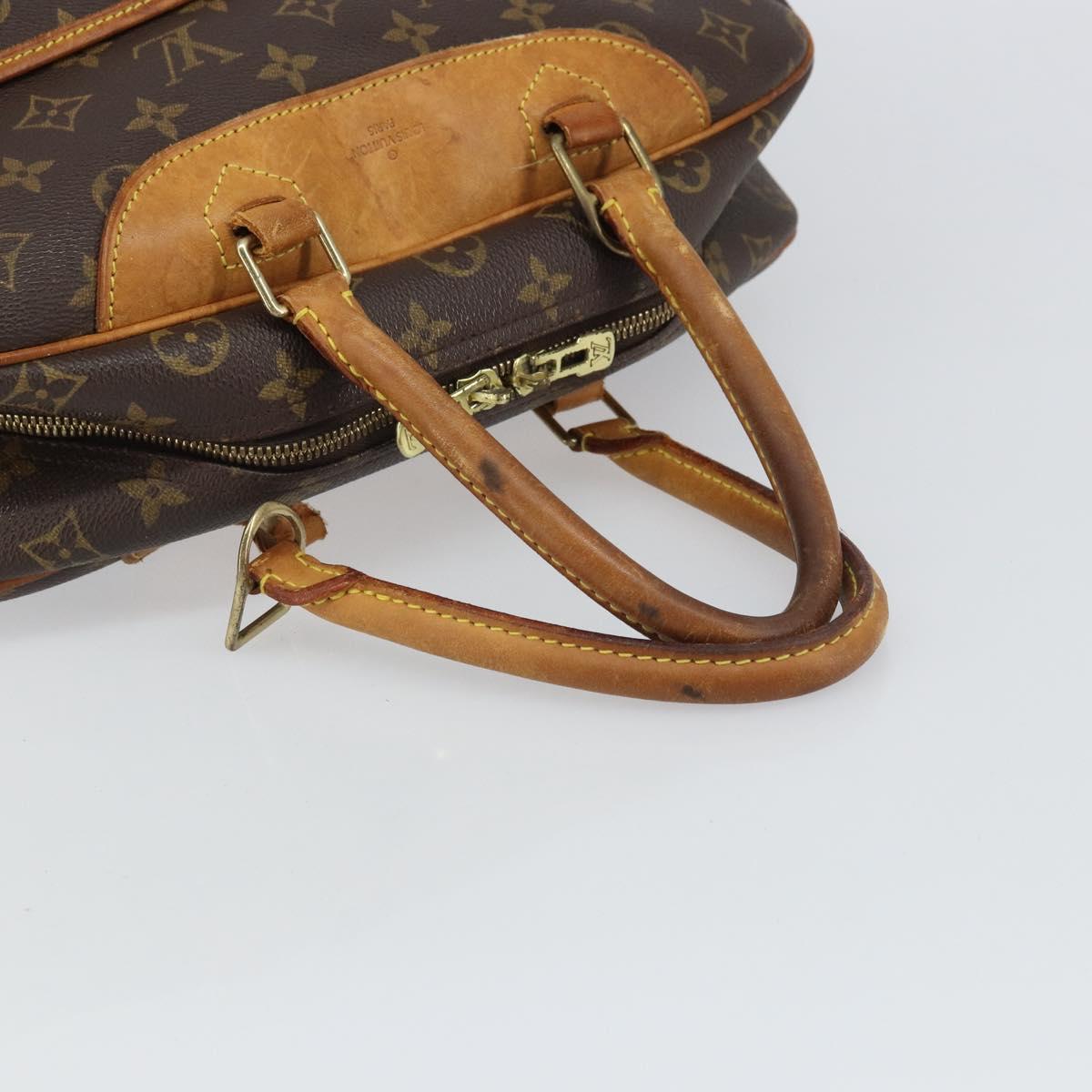 LOUIS VUITTON Monogram Deauville Hand Bag M47270 LV Auth 163797