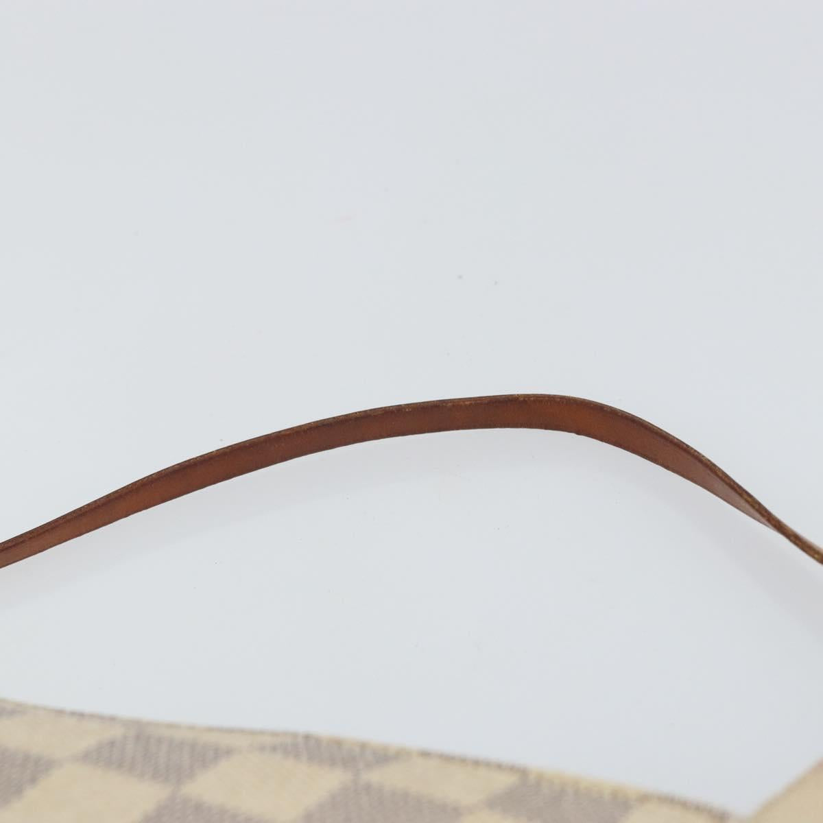 LOUIS VUITTON Damier Azur Pochette Accessoires Pouch N51986 LV Auth 163798