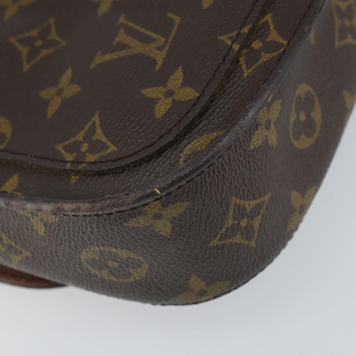 LOUIS VUITTON Monogram Saint Cloud MM Shoulder Bag M51243 LV Auth 163799
