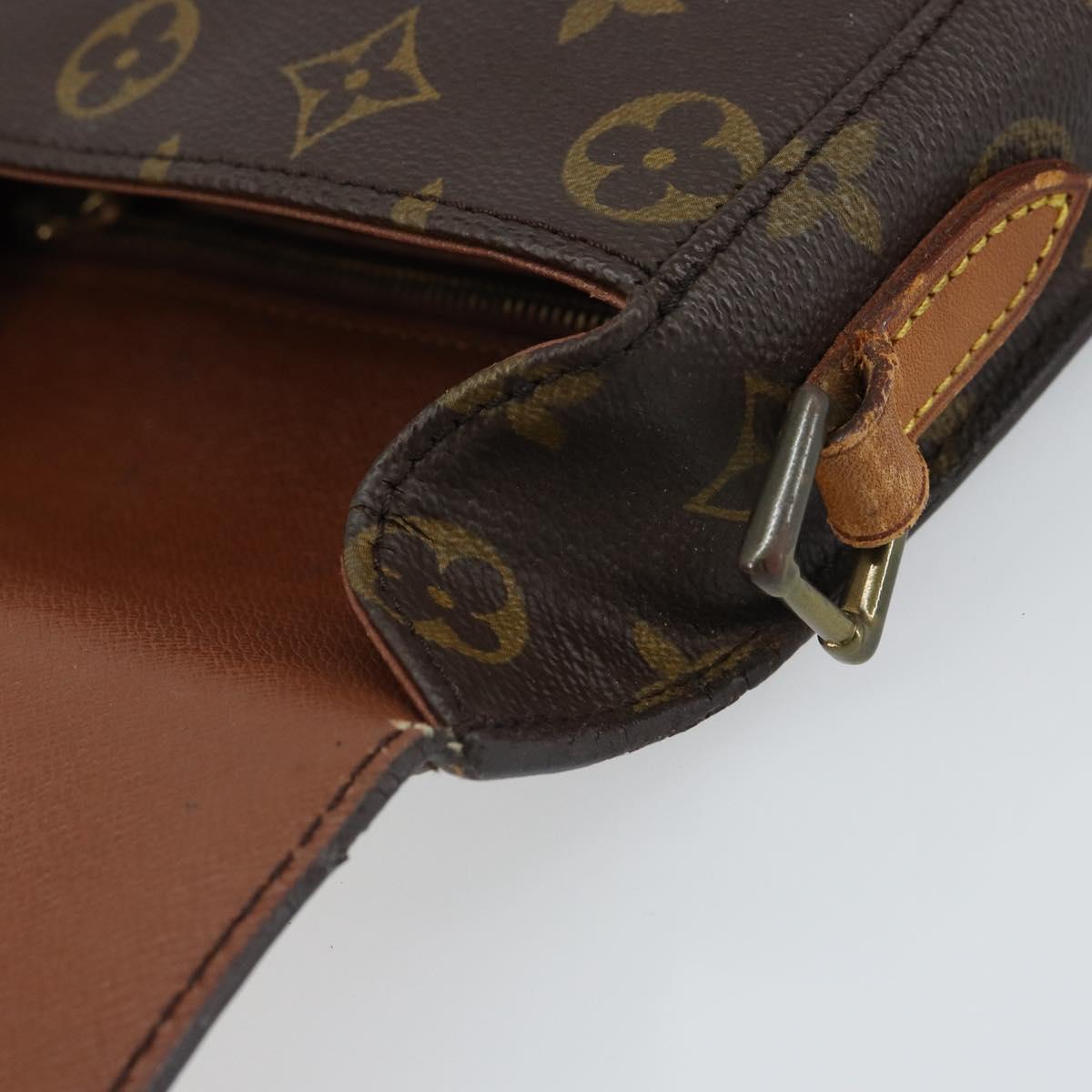 LOUIS VUITTON Monogram Saint Cloud MM Shoulder Bag M51243 LV Auth 163799