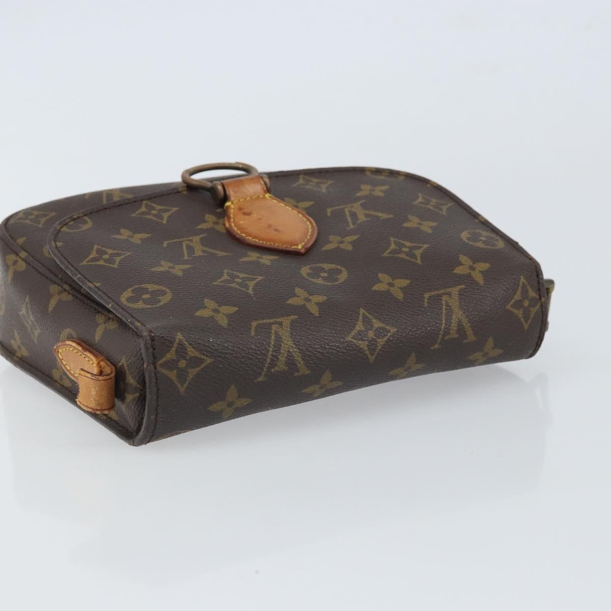 LOUIS VUITTON Monogram Saint Cloud MM Shoulder Bag M51243 LV Auth 163799