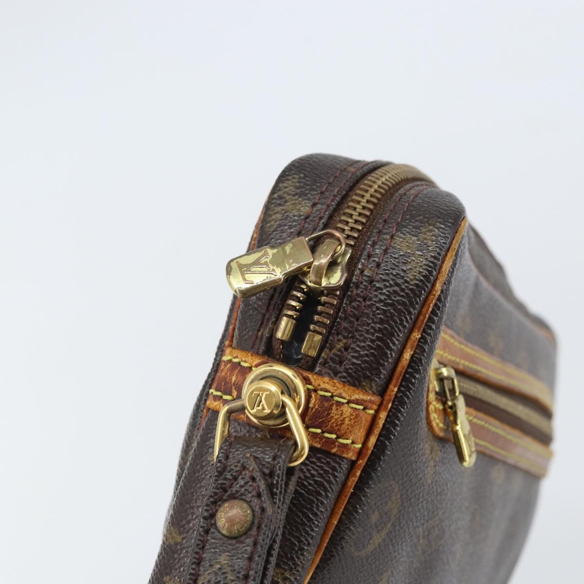 LOUIS VUITTON Monogram Marly Dragonne GM Clutch Bag M51825 LV Auth 163807