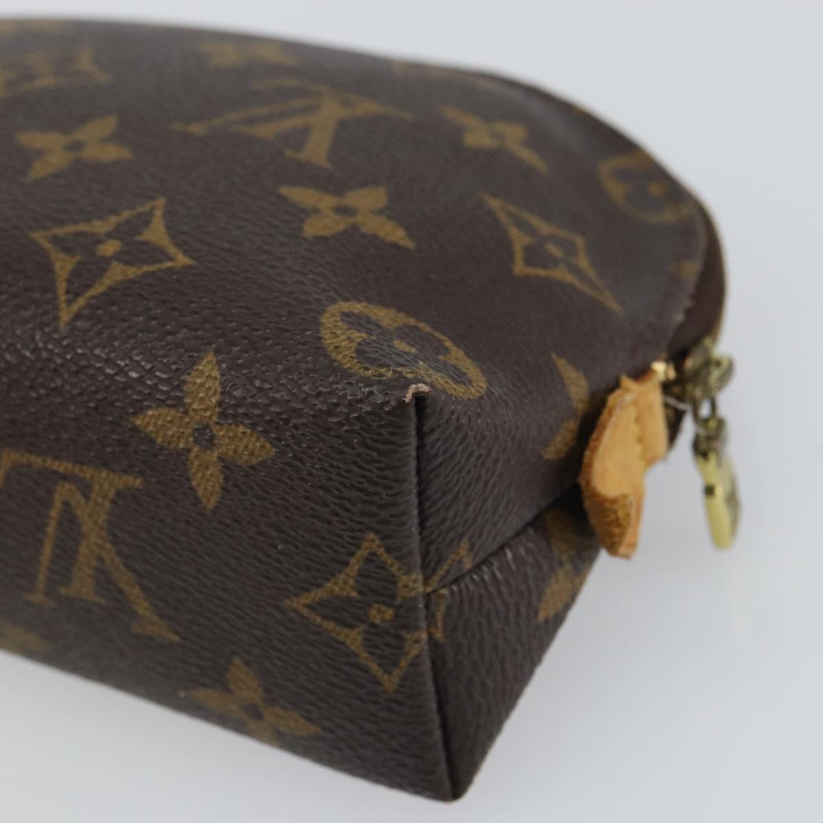 LOUIS VUITTON Monogram Pochette Cosmetic PM Pouch M43998 LV Auth 163808