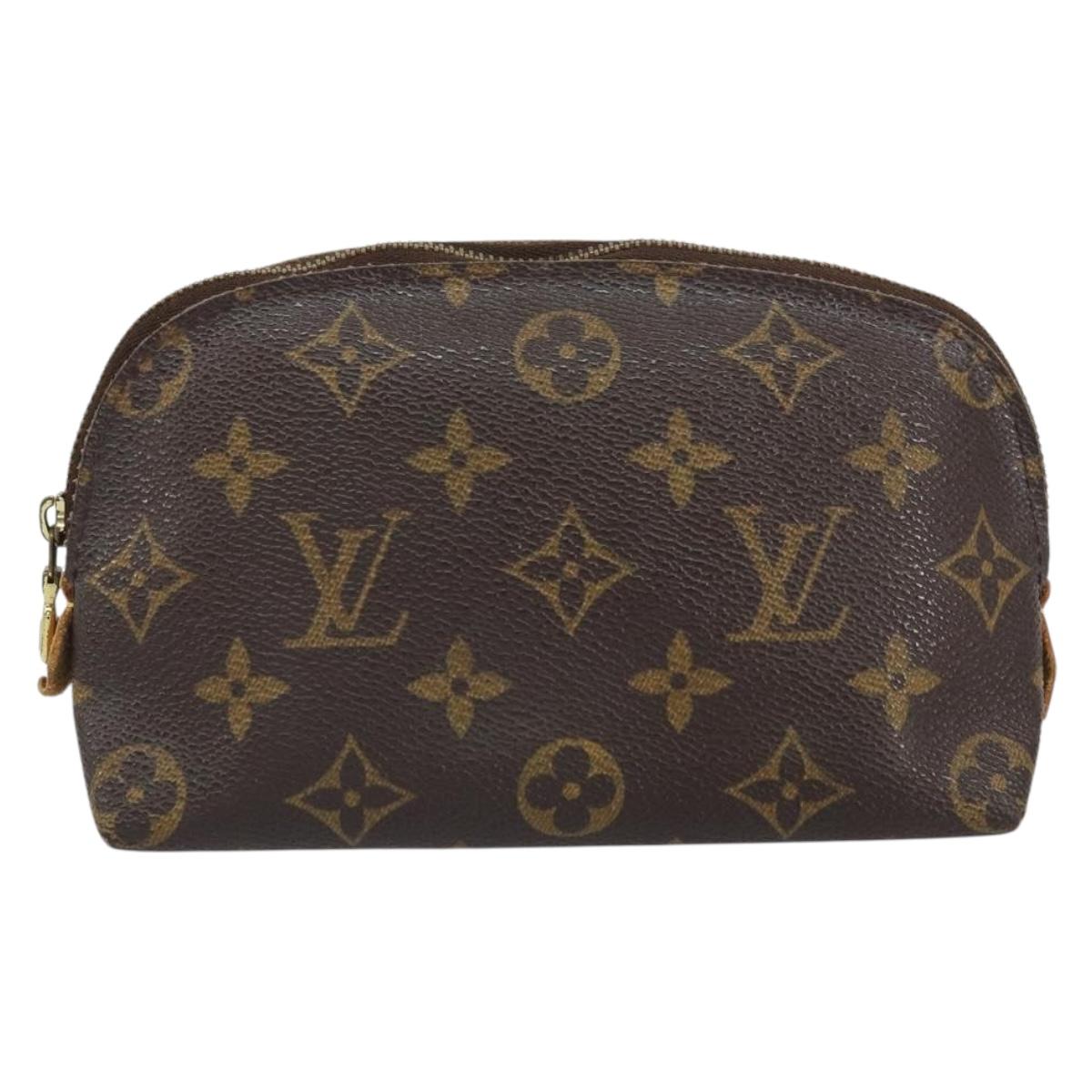LOUIS VUITTON Monogram Pochette Cosmetic PM Pouch M43998 LV Auth 163808