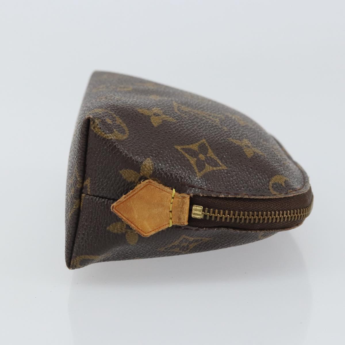 LOUIS VUITTON Monogram Pochette Cosmetic PM Pouch M43998 LV Auth 163808