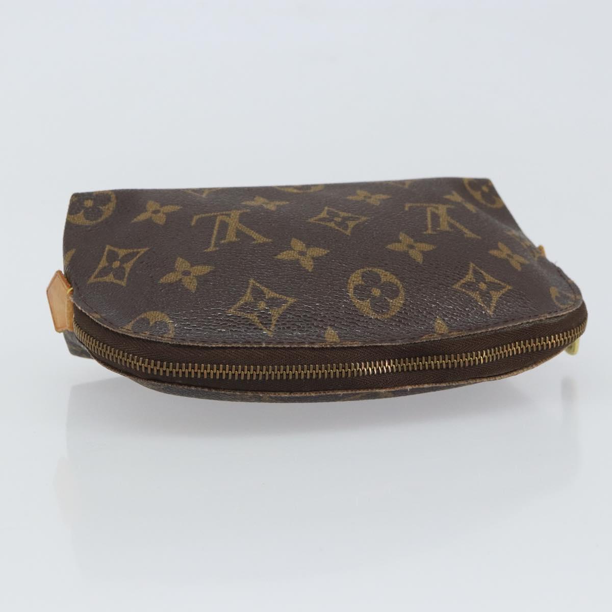 LOUIS VUITTON Monogram Pochette Cosmetic PM Pouch M43998 LV Auth 163808