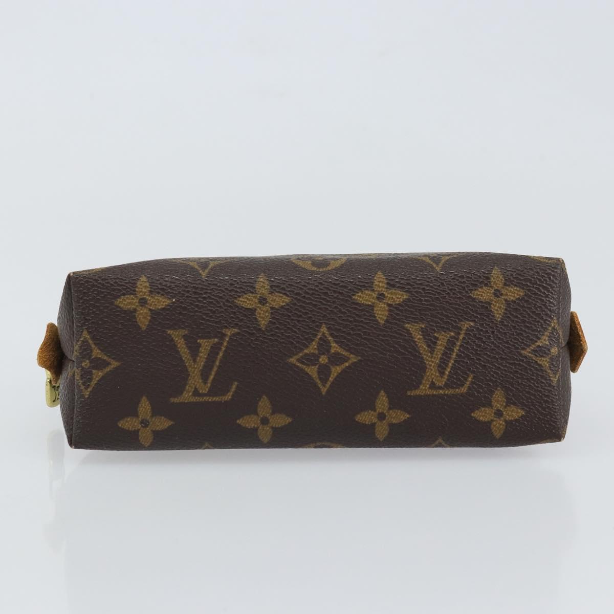 LOUIS VUITTON Monogram Pochette Cosmetic PM Pouch M43998 LV Auth 163808