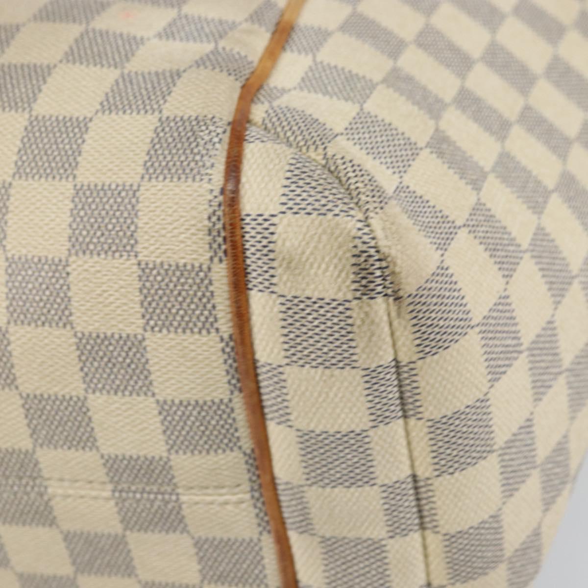 LOUIS VUITTON Damier Azur Totally MM Tote Bag N51262 LV Auth 163809