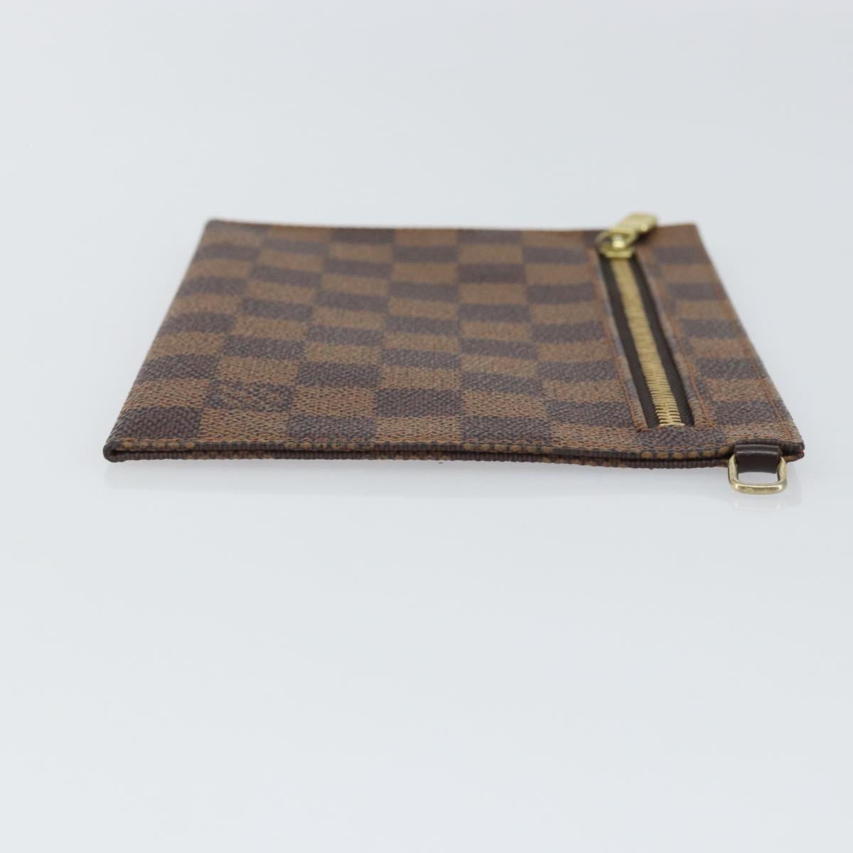 LOUIS VUITTON Damier Ebene Clifton Pouch N51149 LV Auth 163816